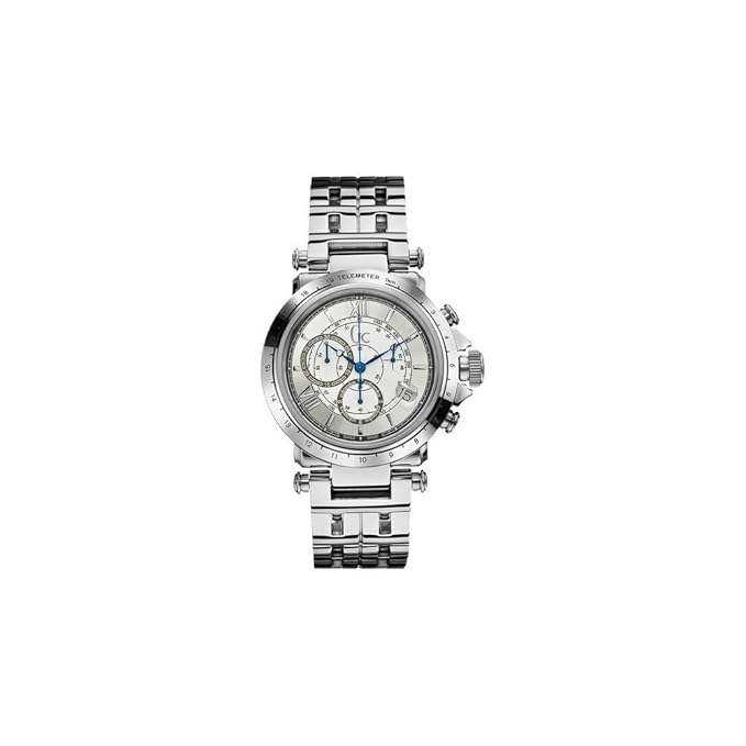 Gc Chronograph Silver Dial Women's Watch - X44002G1S