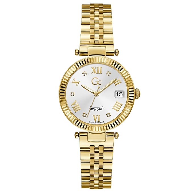 GC White Dial Analog Women Watch