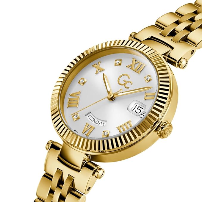 GC White Dial Analog Women Watch