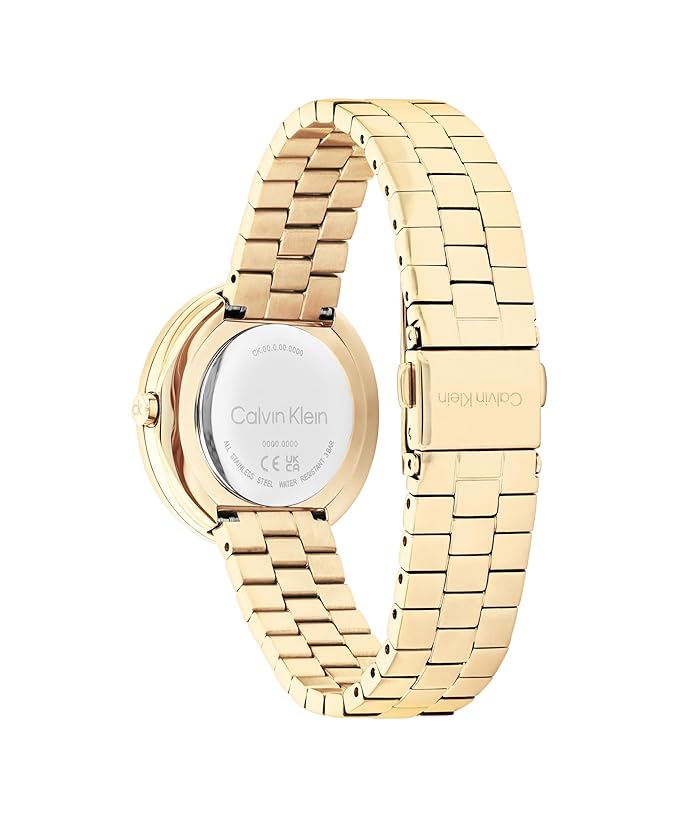 Calvin Klein Twisted Bezel Qtz Basic Slim Round Dial Women's Watch