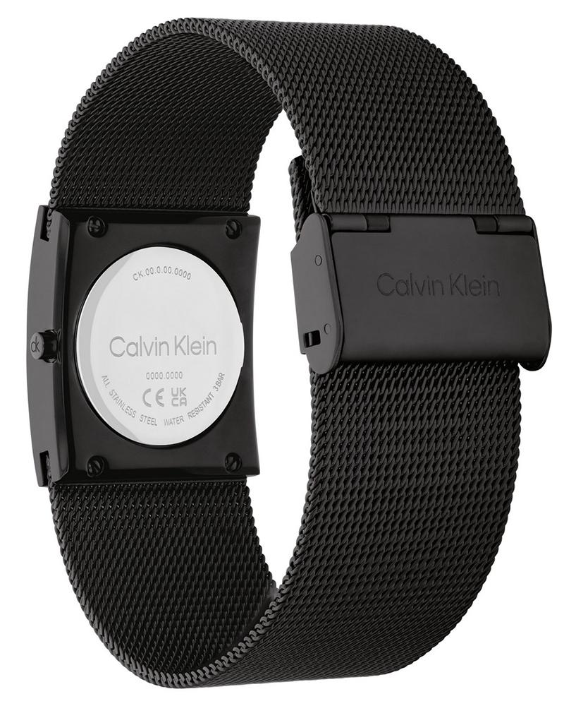 Ck Pulse Women Quartz Black Dial Analog Mesh Watch