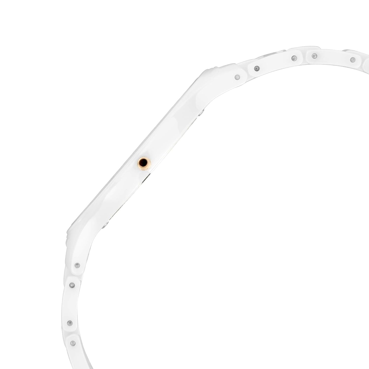Titan Edge Ceramic White Dial Analog Ceramic Strap watch for Men
