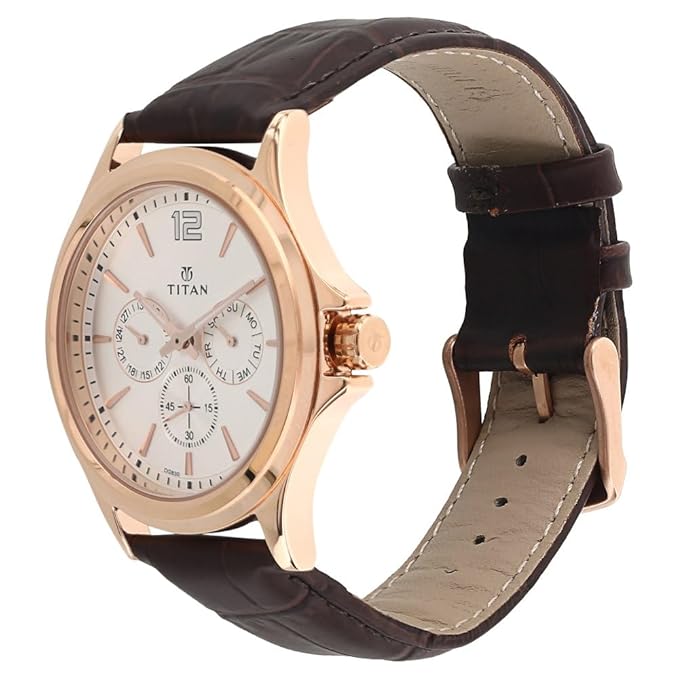 Titan Neo Analog Grey Dial Men's Watch