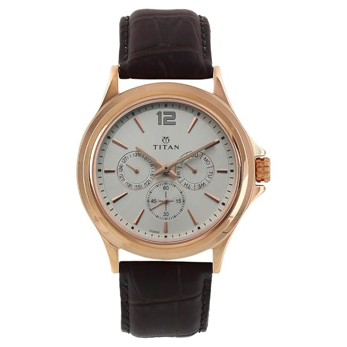 Titan Neo Analog Grey Dial Men's Watch