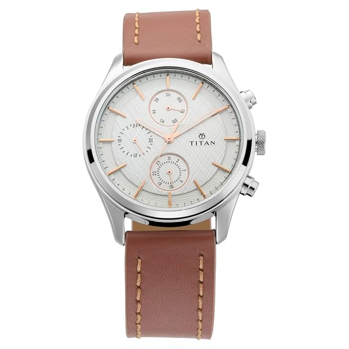 Titan Neo Iv Analog Silver Dial Men's Watch