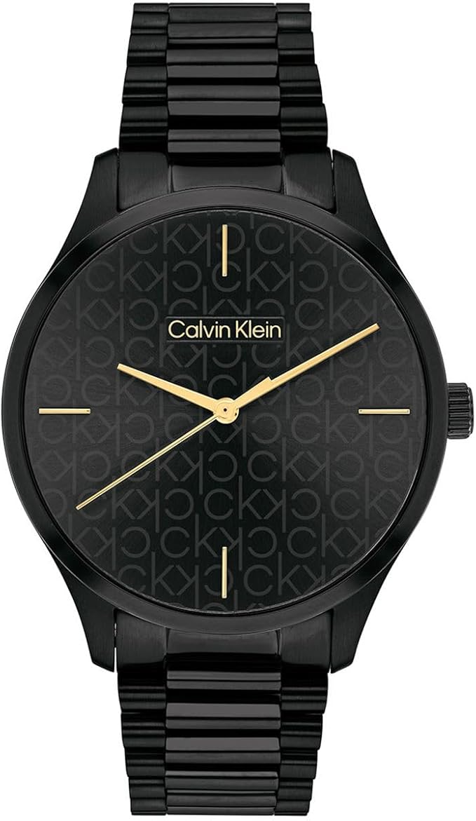 Calvin Klein Unisex's Analog Quartz Watch with Stainless Steel Strap