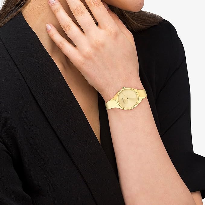 Calvin Klein Charming Analog Gold Dial Women's Watch