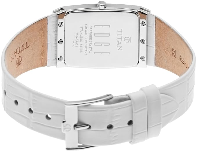 Titan Analog White Dial Women's Watch