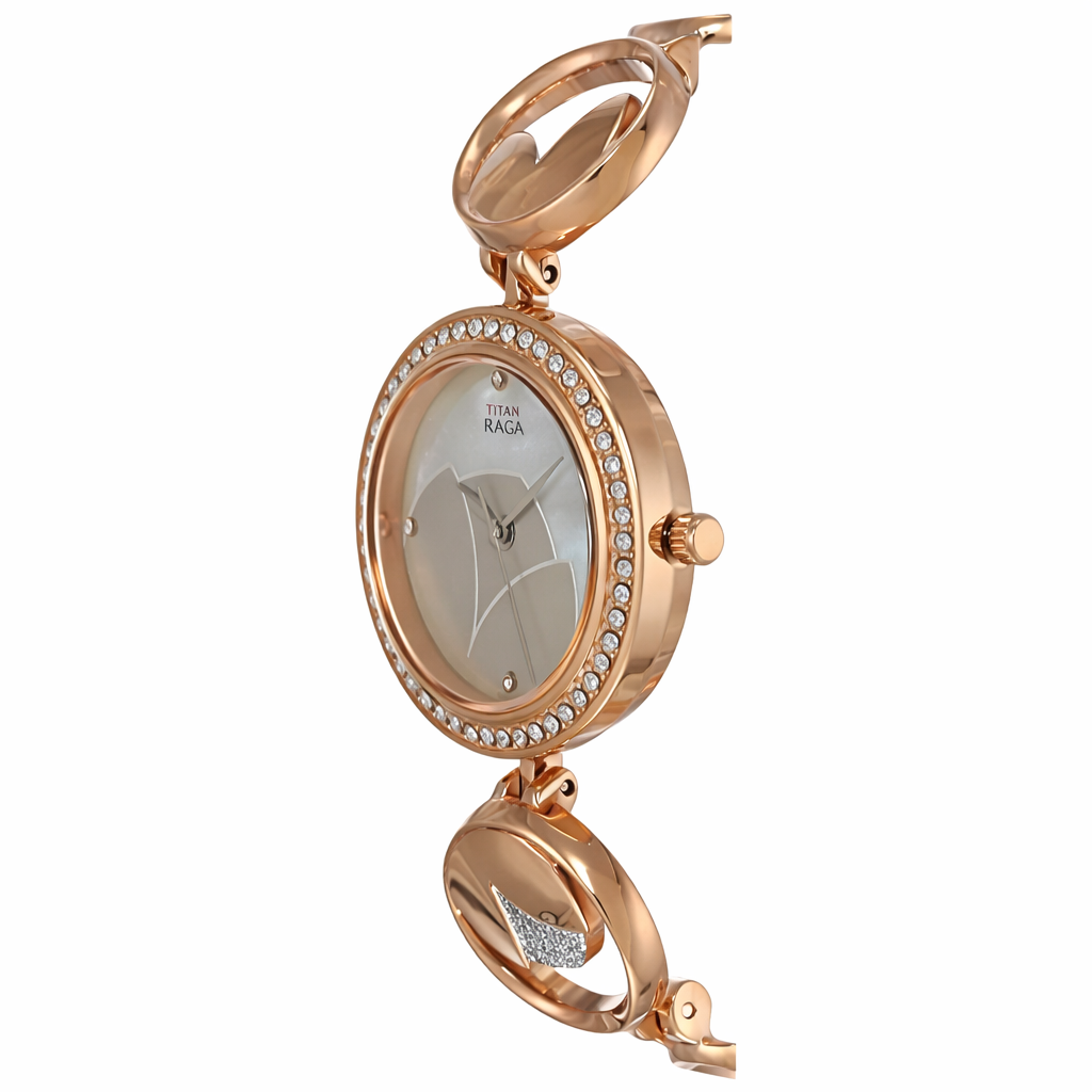 Titan Raga Analog Mother of Pearl Dial Women's Watch