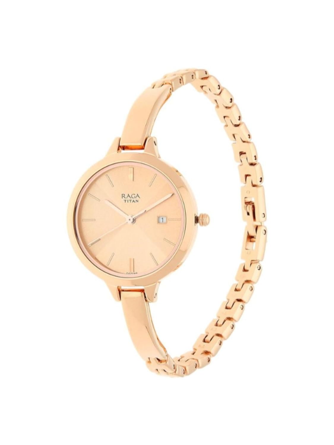 Titan Raga Viva Analog Rose Gold Dial Women's Watch