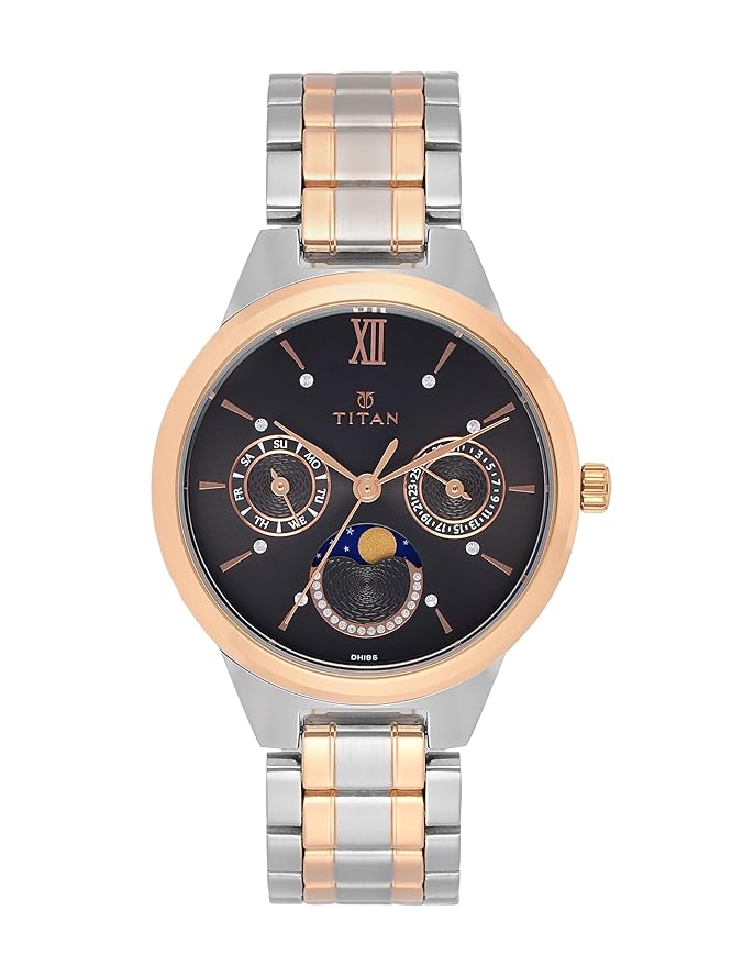 Titan Neo Analog Grey Dial Women's Watch