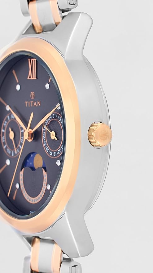 Titan Neo Analog Grey Dial Women's Watch