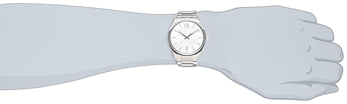 Calvin Klein White Dial Analog Men's Watch