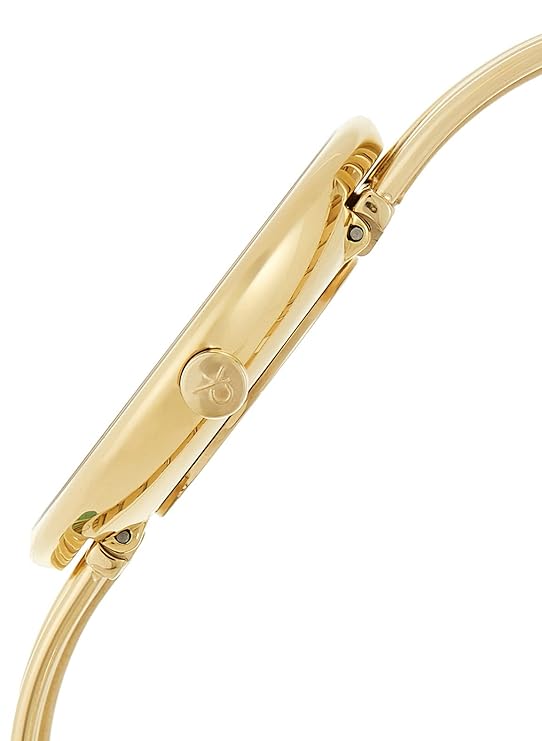 Calvin Klein Drift Silver Dial Bangle Women Watch