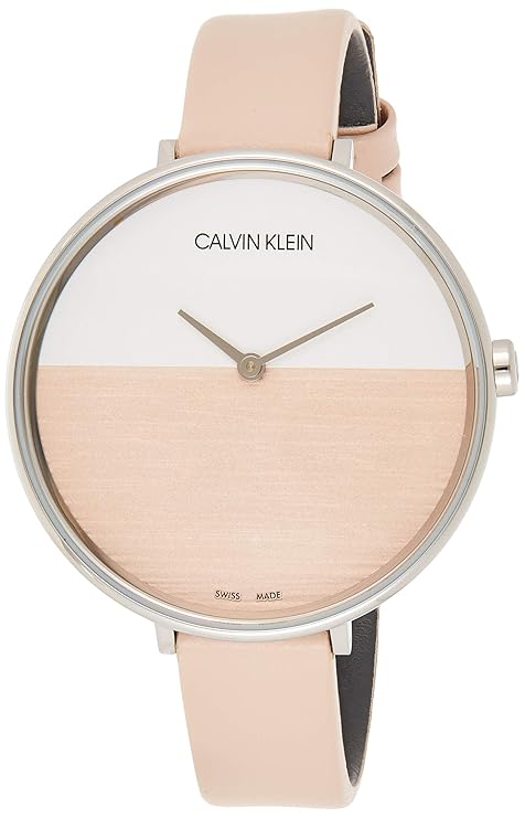 Calvin Klein Rise White Dial Ladies Watch
