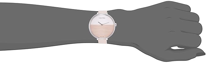Calvin Klein Rise White Dial Ladies Watch