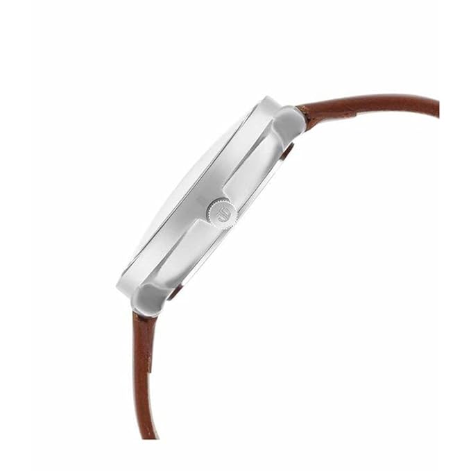 Titan Women's Svelte White: Multi-Function Watch Leather Strap
