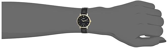 Casio Enticer Analog Black Dial Women's Watch - LTP-VT01GL-1BUDF