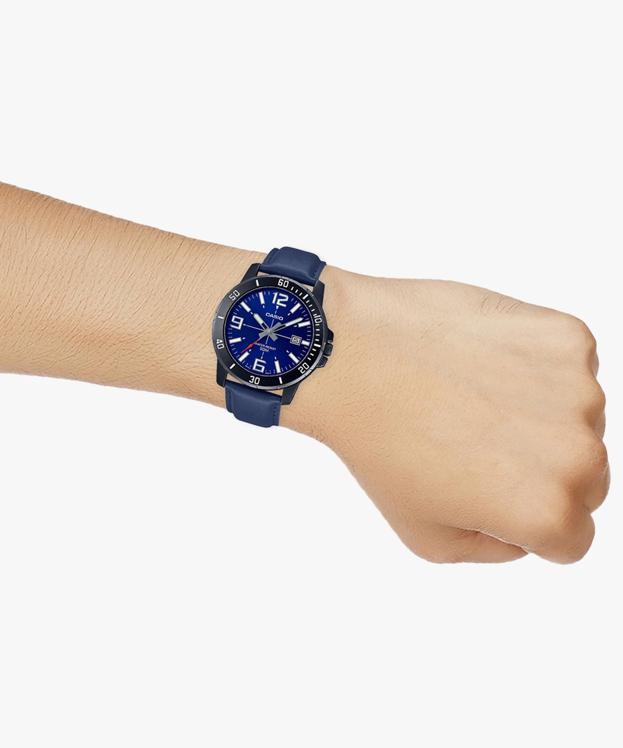 Casio Enticer Men Analog Blue Dial Men MTP-VD01BL-2BVUDF