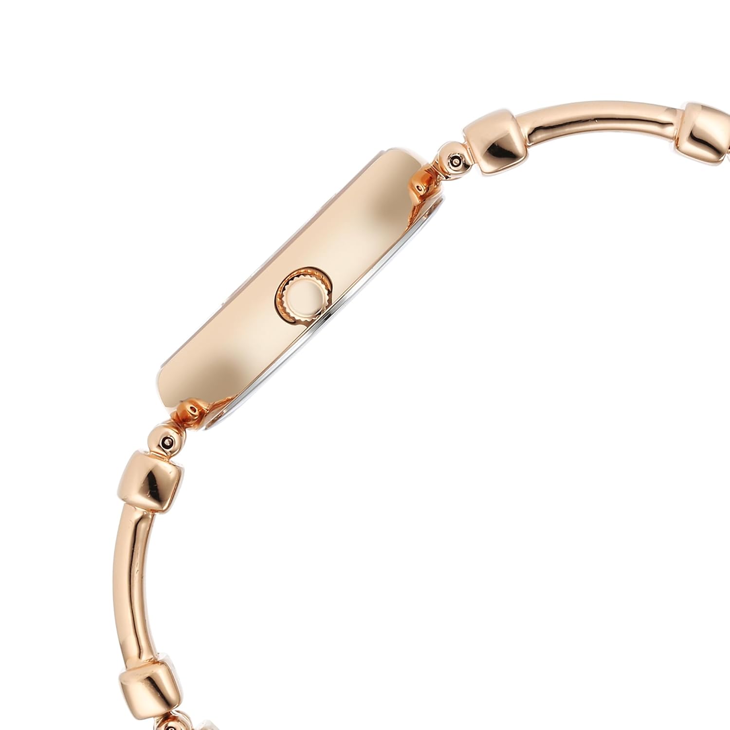 Titan Raga Showstopper Quartz Analog Rose Gold Dial Metal Strap Watch for Women