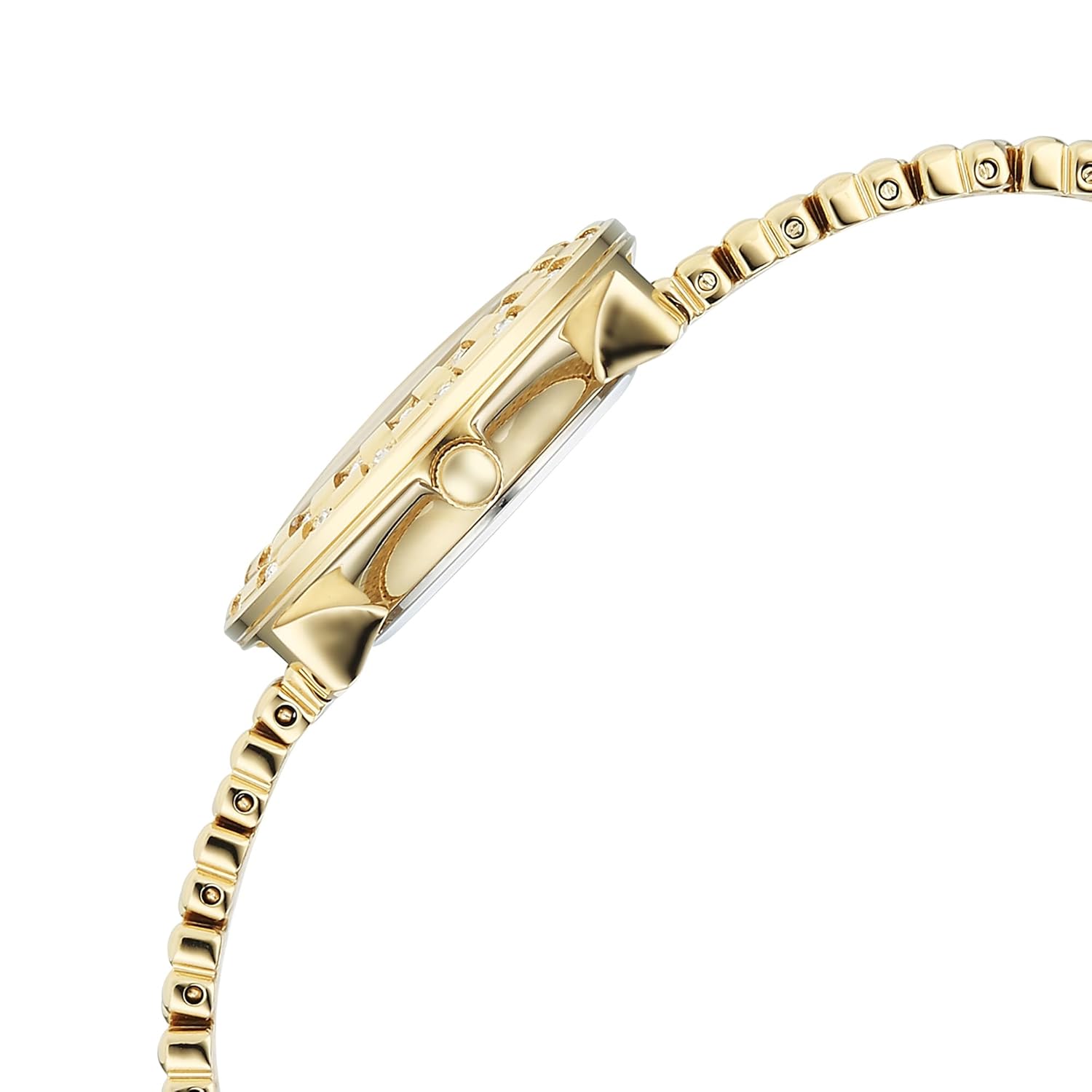 Titan Raga Showstopper Quartz Analog Champagne Dial Metal Strap Watch For Women