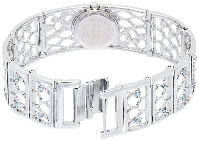 Titan Quartz Analog Mother of Pearl Dial Stainless Steel Strap Watch for Women