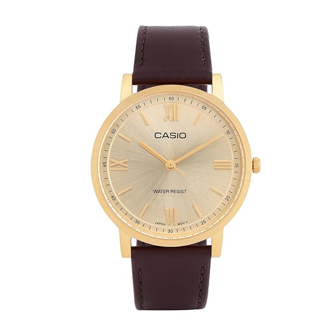Casio Enticer Analog Beige Dial Men MTP-SN1GL-9A