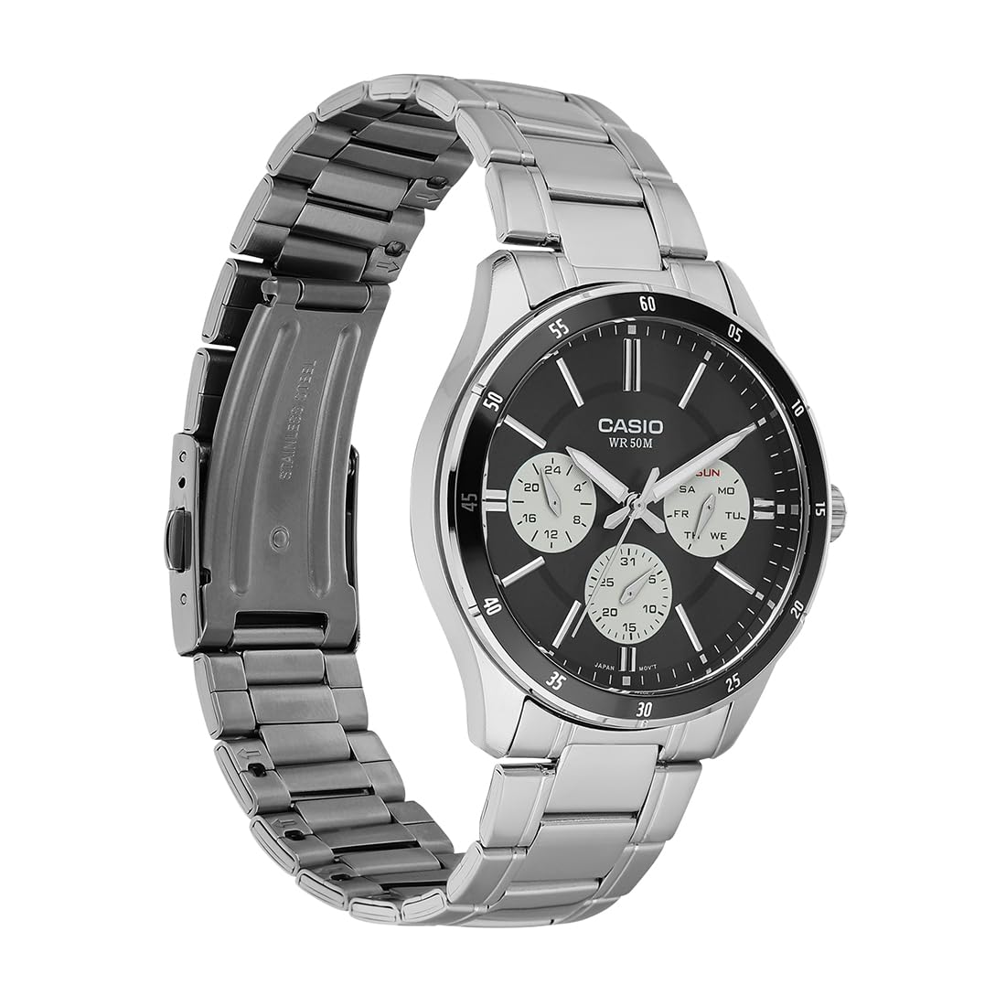 Casio Enticer Men MTP-1374D-1A3VDF Analog Black Dial Men