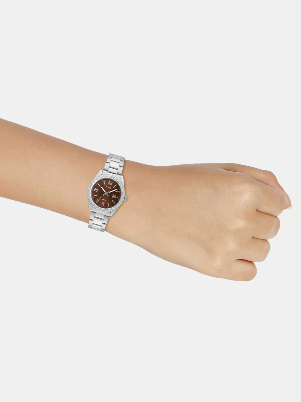 Casio Enticer Ladies LTP-1302DD-5AVDF Analog Brown Dial Women
