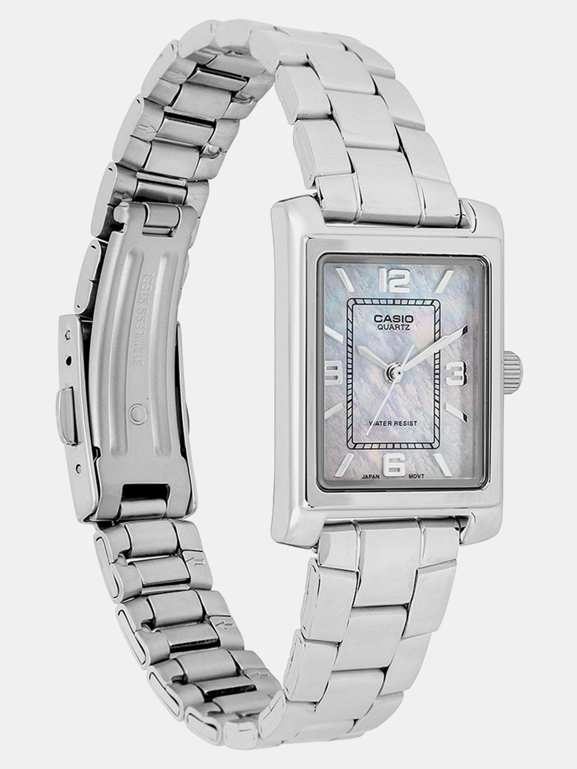 Casio Enticer Ladies LTP-1234DS-4ADF Analog Silver Dial Women
