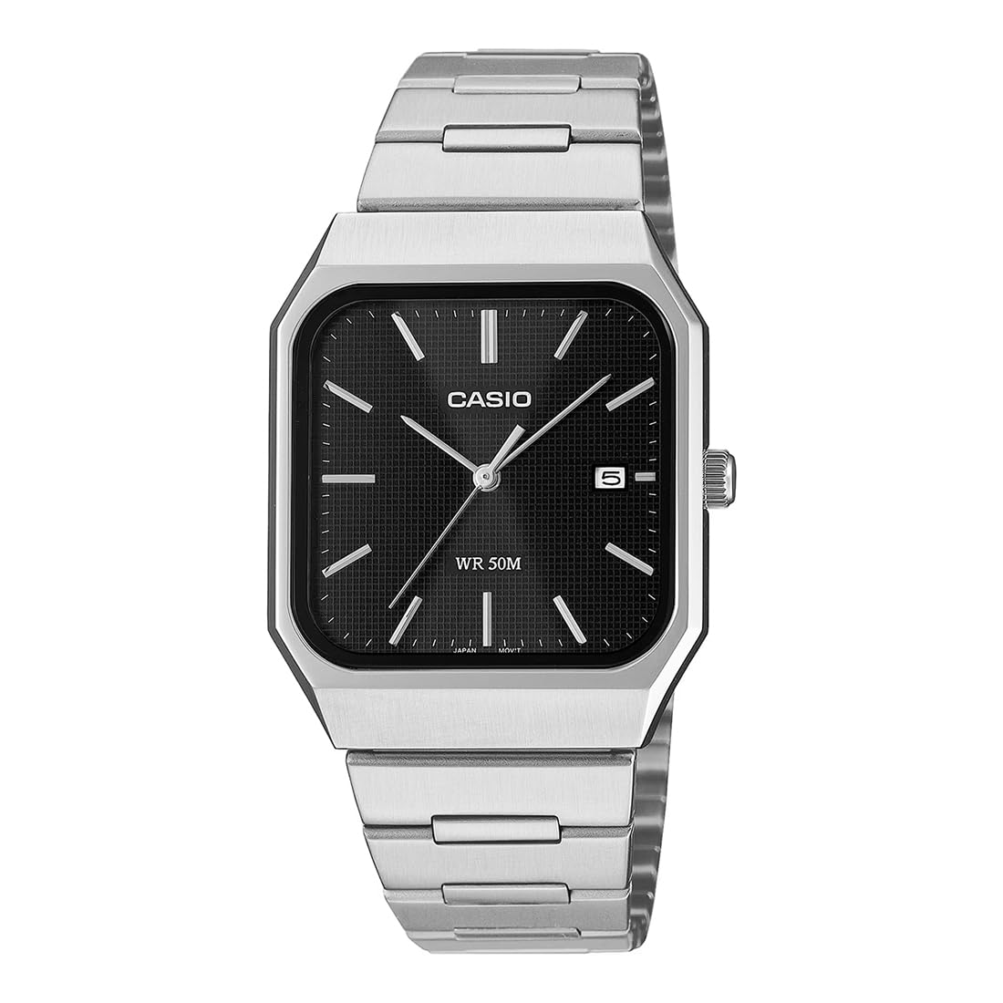 Casio Enticer Men MTP-B185D-1AVDF Analog Black Dial Men