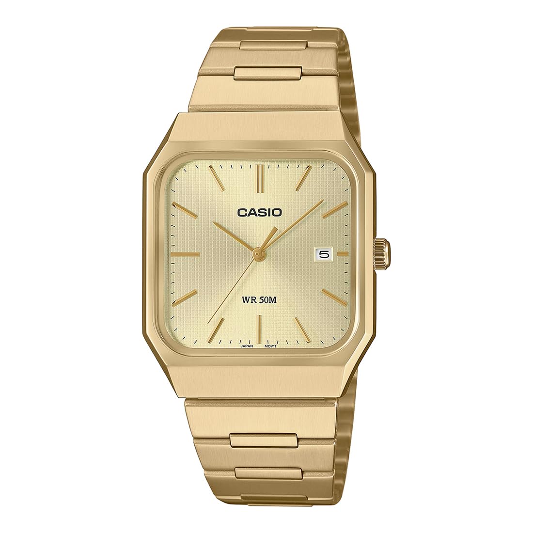 Casio Enticer Men MTP-B185G-9AVDF Analog Gold Dial Men