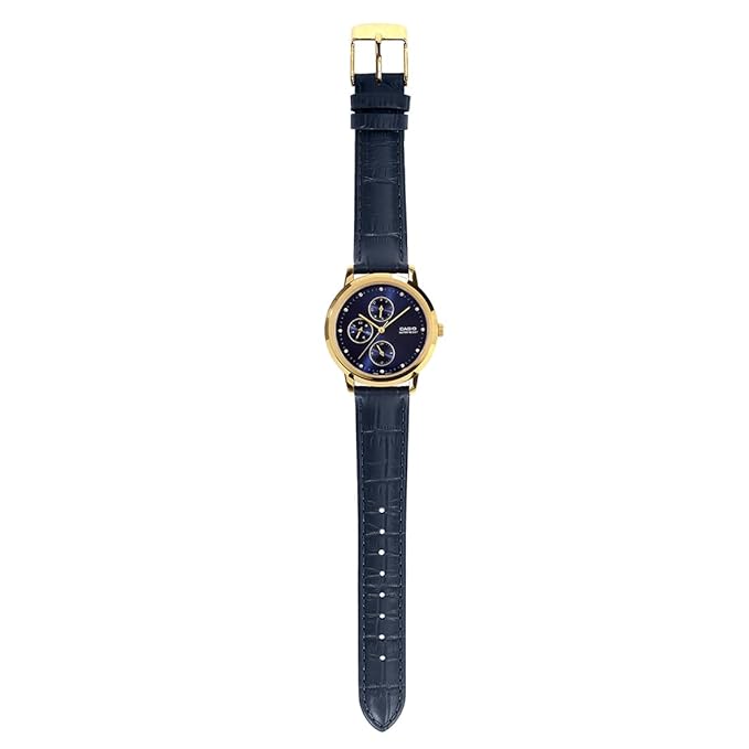 Casio Enticer Ladies LTP-SN6KGL-2A Analog Blue Dial Watch