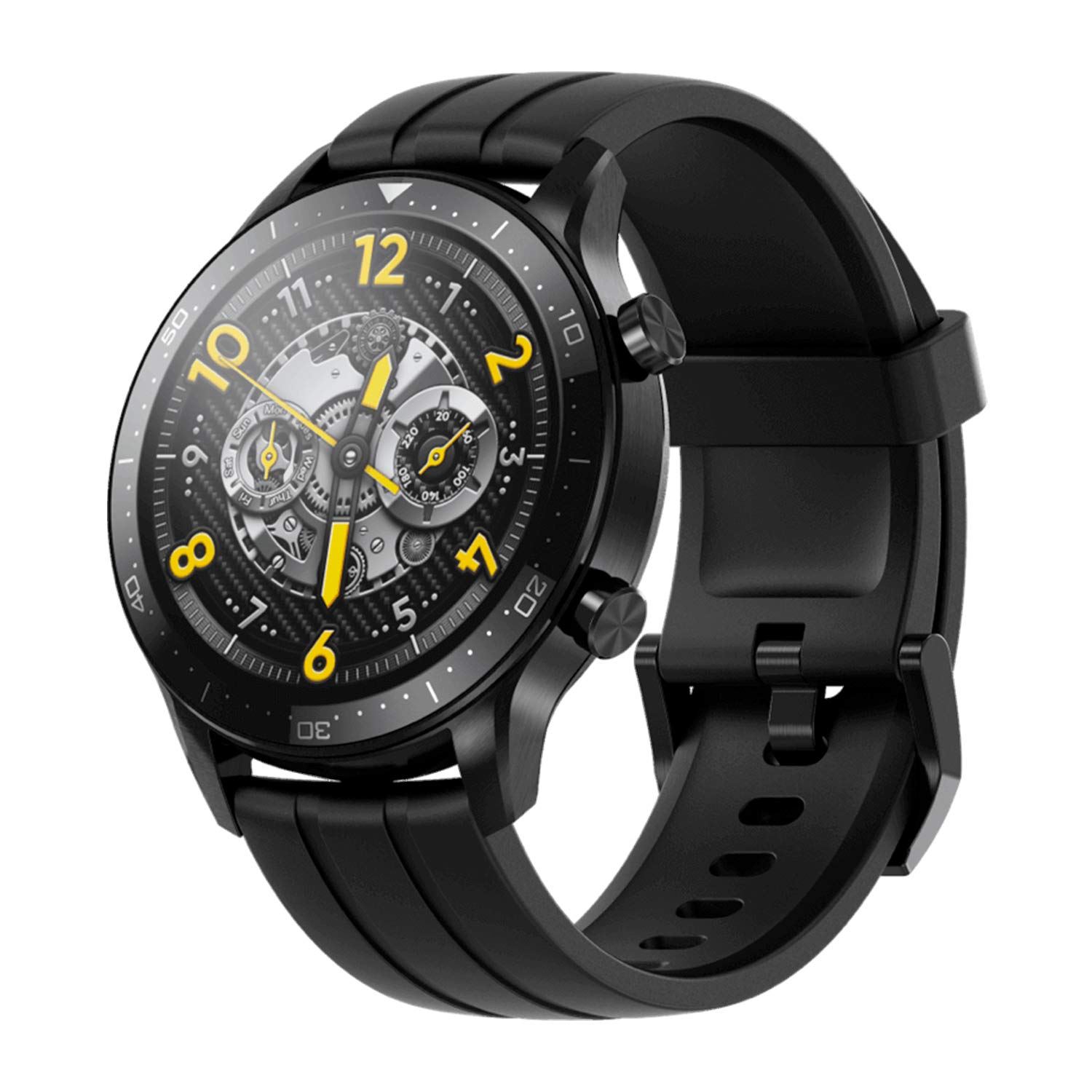 realme Smart Watch S Pro with 3.53 cm (1.39") AMOLED Touchscreen, 14 Days Battery Life, SpO2 & Heart Rate Monitoring, 5ATM Water Resistance