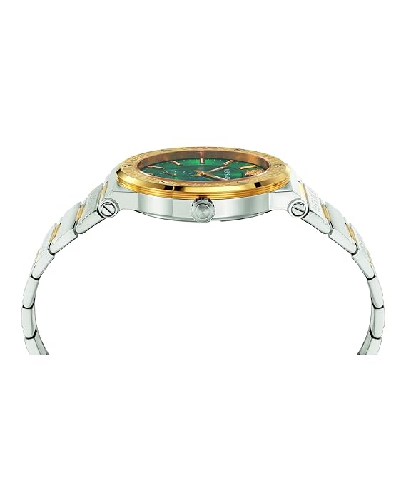 Versace Greca Logo-Vi 41 mm Green Dial Men Analog Watch