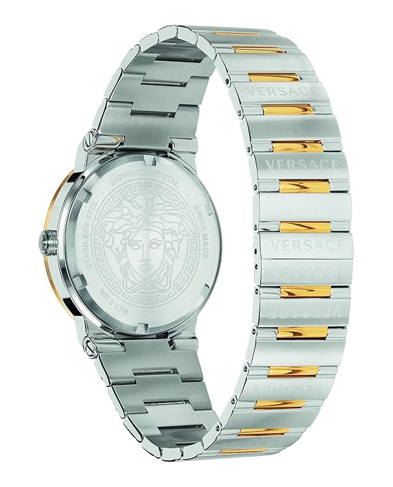 Versace Greca Logo-Vi 41 mm Green Dial Men Analog Watch