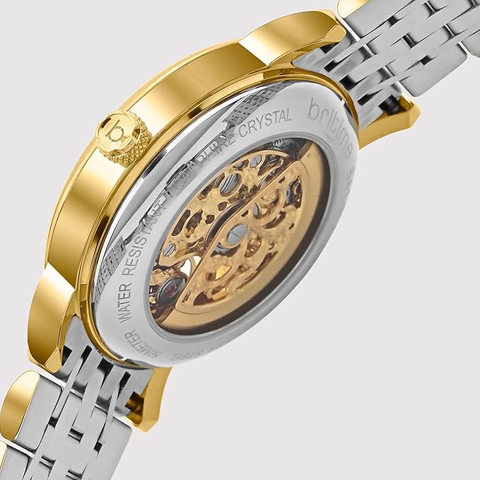 Prestoria Men Automatic Green Dial Analog Steel Watch