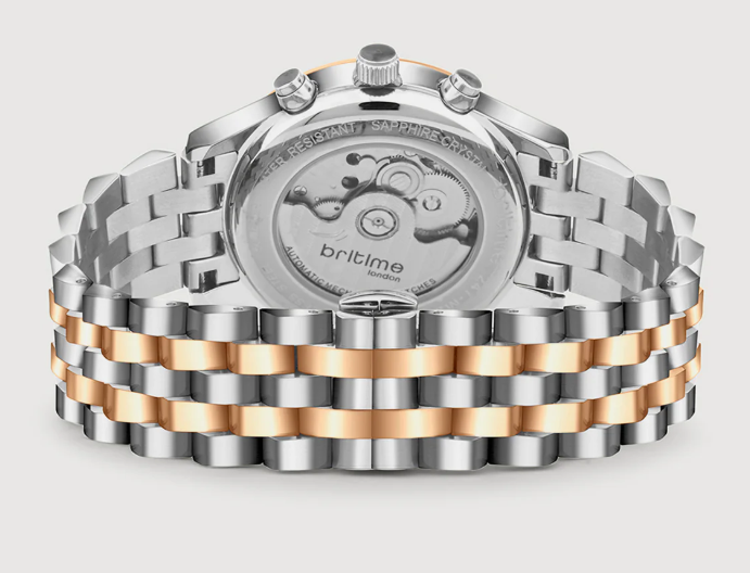 Magna Men Multi-Function Green Dial Analog Stainless Steel Watch