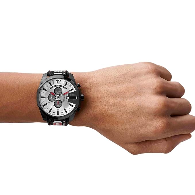 Diesel Mega Chief Chronograph Nylon Quartz  Men's Watch