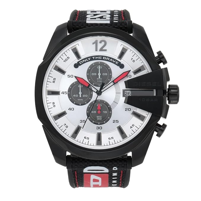 Diesel Mega Chief Chronograph Nylon Quartz  Men's Watch
