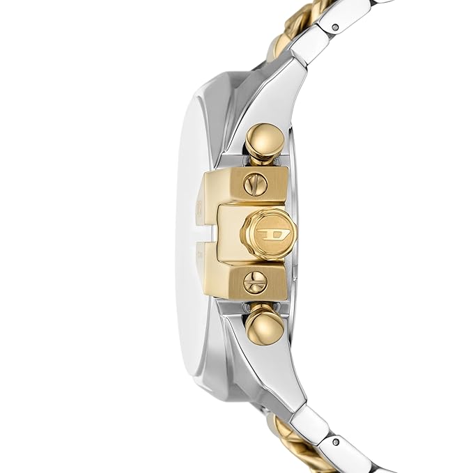 Diesel Mega Chief Multicolor Quartz Stainless Steel Watch