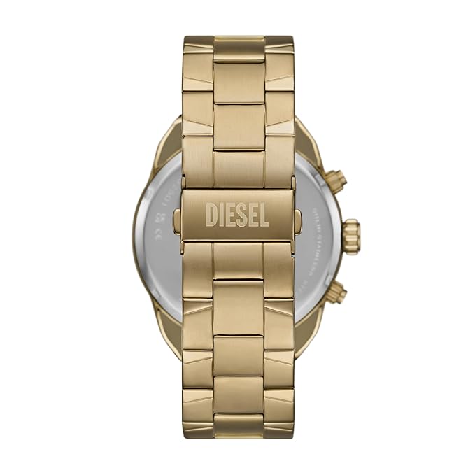 Diesel Spiked Gold Watch