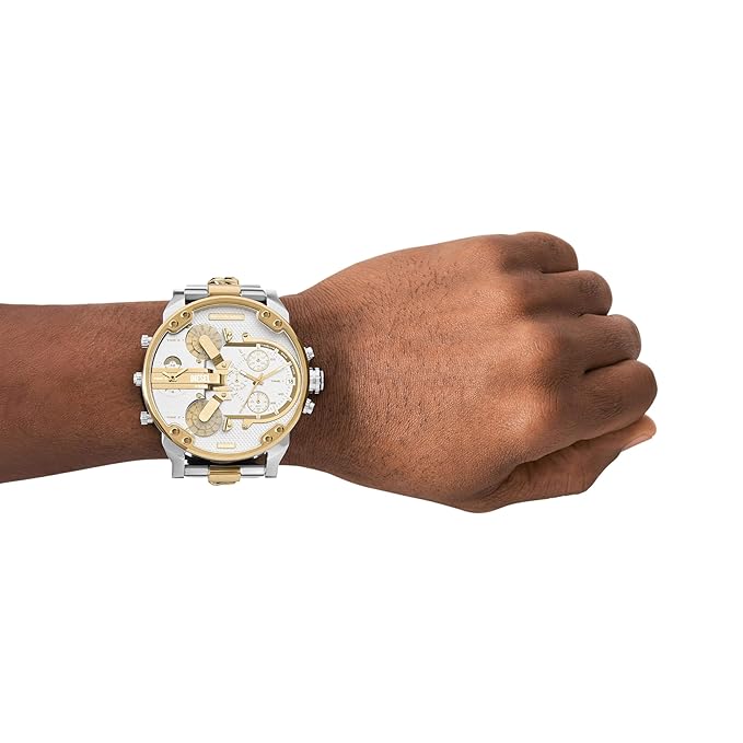 Diesel Mr. Daddy 2 Multicolor Quartz Stainless Steel Watch ,Chronograph, Men