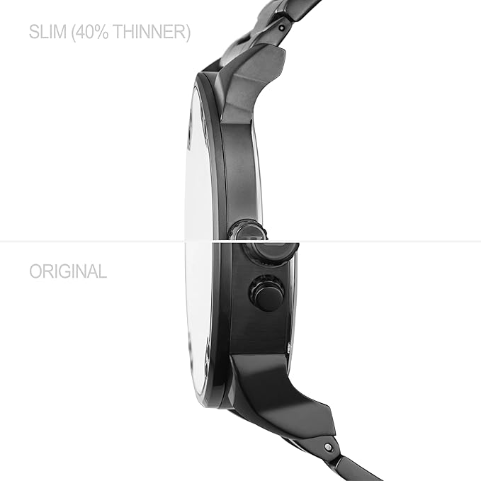 Diesel Mr. Daddy Slim Grey Quartz Stainless Steel Watch