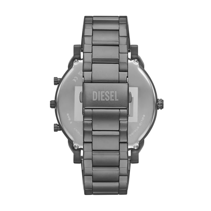 Diesel Mr. Daddy Slim Grey Quartz Stainless Steel Watch