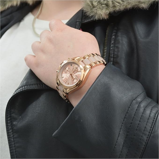 Michael Kors Analog Rose Dial Women's Watch