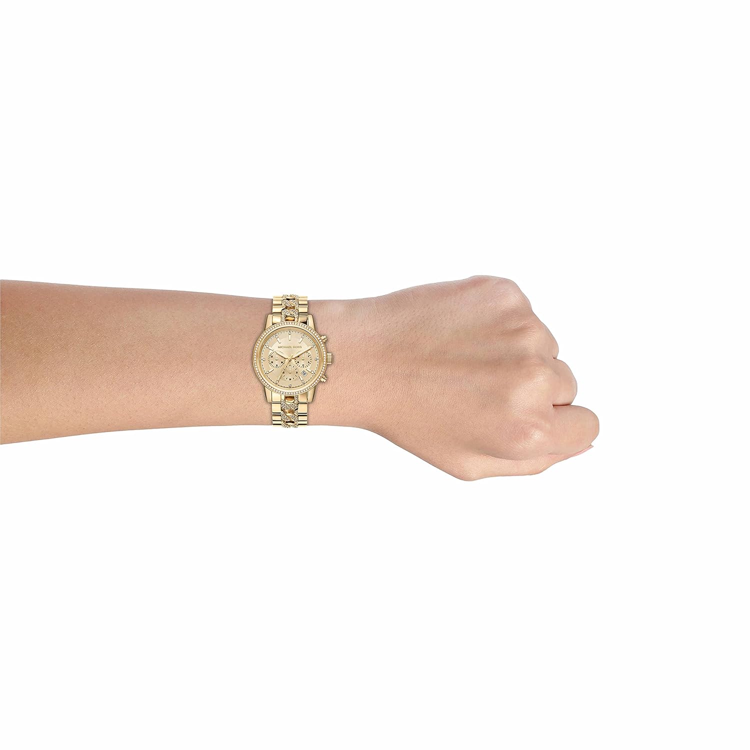 Michael Kors Bryant Analog Gold Dial Women's Watch