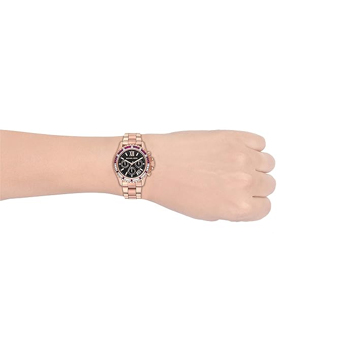 Michael Kors Everest Analog Black Dial Women's Watch