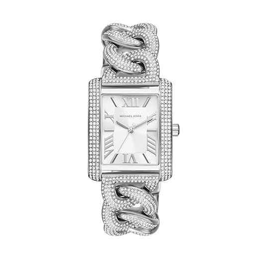 Michael Kors Stainless Steel Analog White Dial Women Watch