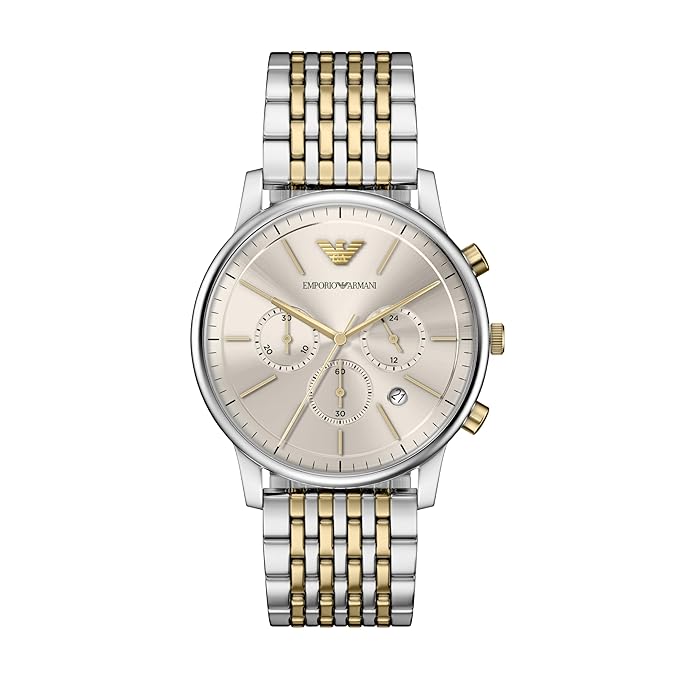 Emporio Armani Multicolor Quartz Stainless Steel Watch